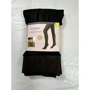 Serra Ladies Tights Cozy Fleece Lining Size M